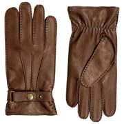 Dents Whitchurch Deerskin læderhandsker - valnøddebrun