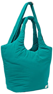 Roka Oxford Medium Taslon Skuldertaske - Ocean View Blue