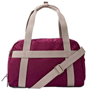 Roka Gatwick Small Genbrugt Canvas Duffeltaske - Cherry Lacquer Red