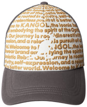 Kangol Fine Print Trucker Hat - Grå