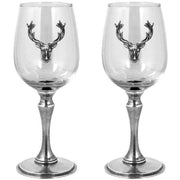 english-pewter-company-350ml-double-wine-glass-set---silverclear-34311176