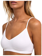 Falke Daily Seamless Bustier Bralette - Hvid