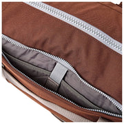 Roka Gatwick Medium Recycled Canvas Duffle Bag - Chokoladebrun