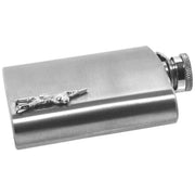 english-pewter-company-6oz-stainless-steel-shooting-hip-flask---silver-34311323