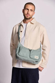 Hindbag Emile Multi Pocket Skuldertaske - Sage Green