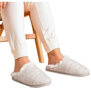 isotoner-sparkle-knit-swept-back-mule-slippers---light-grey-34523427