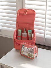 Stackers Medium Hanging Wash Bag - Grapefrugt Orange