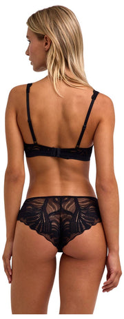 Falke Delicate Touch Triangle Bralette - Sort