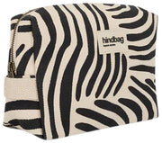 Hindbag Leon Toilettaske - Ecru Zebra