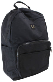 Fred Perry Crinkle Nylon rygsæk - Sort