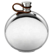 english-pewter-company-6oz-round-leather-flexi-cap-hip-flask---silver-34310890