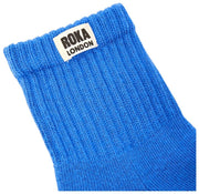 Roka Windsor Solid Crew Sokker - Malibu Blue