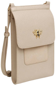 Alice Wheeler London Mini Bloomsbury Crossbody-taske - Stone Beige