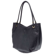 Elie Beaumont Curved Soft Tote Bag - Sort