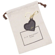 Elie Beaumont Heart Nøglering - Sort