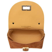 Elie Beaumont Suede Mini Bambou Taske - Tan