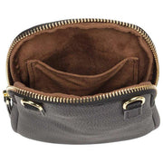 Elie Beaumont Velvet Telefontaske - Sort Chevron/Hvid
