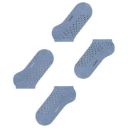 Esprit Fine Dot 2 Pack Sneaker Socks - Jeans Blue