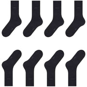 Esprit Solid 4 Pack Socks - Black