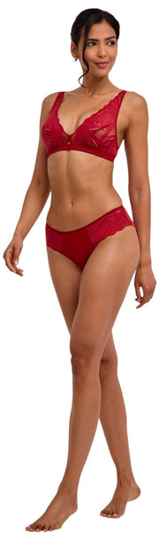 Falke Delicate Touch Briefs - Ventimiglia Rød