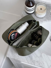 Stackers Expanding Wash Bag - Olivengrøn