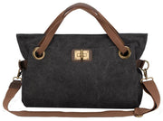 Zede Pont des Arts Cross Body Bag - Sort