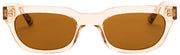 MessyWeekend Jenner Blue Light Læsebriller - Brun/Peach Beige