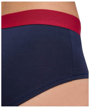 Falke Daily Comfort Print 2-Pack Hipster Brief - Sort/Rød