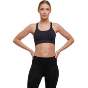 Falke Core Max Racer Back Sports Bra - Black