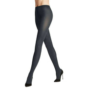 Falke Cotton Touch Tights - Graphite Grey