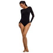 Falke Daily Bateau Brief Bodysuit - Sort