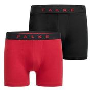 Falke Daily Comfort 2 Pack Boxer Brief - Black/Red