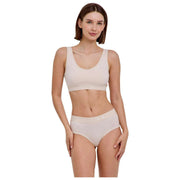 Falke Daily Comfort 2-Pak Bustier Bralette - Blå/Beige