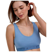 Falke Daily Comfort 2-Pak Bustier Bralette - Blå/Beige