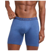 Falke Daily Comfort 2-Pack Long Leg Boxer - Blå/Orange