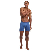 Falke Daily Comfort 2-Pack Long Leg Boxer - Blå/Orange