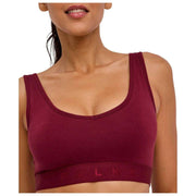 Falke Daily Comfort Print 2-Pack Bustier Bralette - Rød