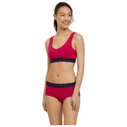 Falke Daily Comfort Print 2-Pack Hipster Brief - Rød/Sort