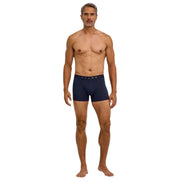 Falke Daily Comfort Printed 2-Pack Boxer Brief - Marineblå