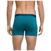 Falke Daily Comfort Printed 2-Pack Boxer Brief - Blågrøn