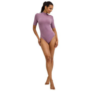 Falke Daily Graphic Lines String Bodysuit - Magnolia Lilac