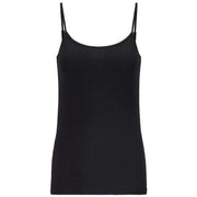 Falke Daily Natural Spaghetti Strap Top - Black