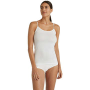 Falke Daily Natural Spaghetti Strap Top - White