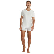 Falke Daily Natural V-Neck T-Shirt - White