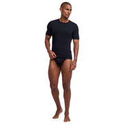 Falke Daily Seamless T-shirt med rund hals - sort