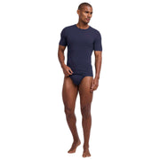 Falke Daily Seamless T-shirt med rund hals - Midnight Navy