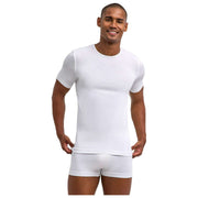 Falke Daily Seamless T-shirt med rund hals - Hvid