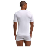 Falke Daily Seamless T-shirt med rund hals - Hvid