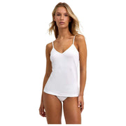 Falke Daily Seamless Spaghetti Top - Hvid