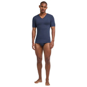 Falke Daily Seamless V-hals T-Shirt - Carbon Grey